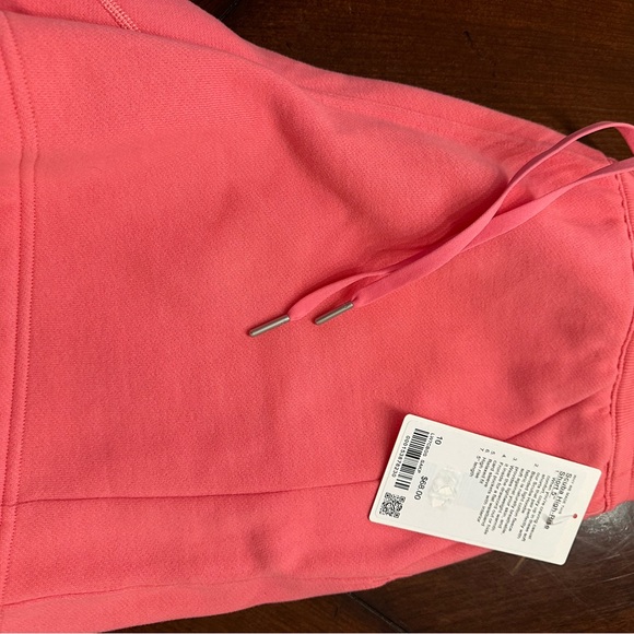 Lululemon 🌟NWT🌟 Scuba Shorts High Rise Size 10 Sakura Pink - Picture 7 of 11